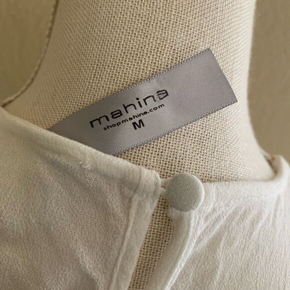 Mahina Lace and Embroidered Baby Doll Dress - Picture 6 of 9